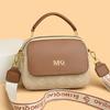 Luxus Design Kleine Crossbody Tasche für Damen Vintage PU Leder Tägliche Schulter Handtasche