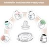 6pcs/set Replacement Silicone Duck Mouths & Diaphragms Rubber Duckbill Valves & Silicone Diaphragm Set for Breast Pump