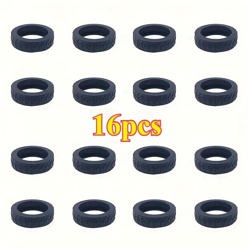 16PCS new luggage wheel protective cover, suitable for luggage and office chairs - noise reduction, shock-proof and collision-proof cover