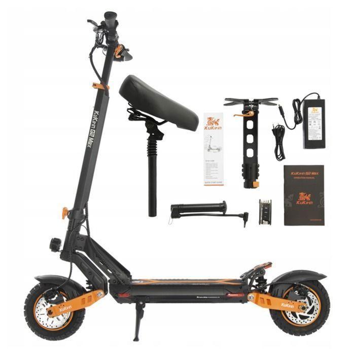 Elektriskais skrejritenis KUKIRIN G2 MAX 1000W