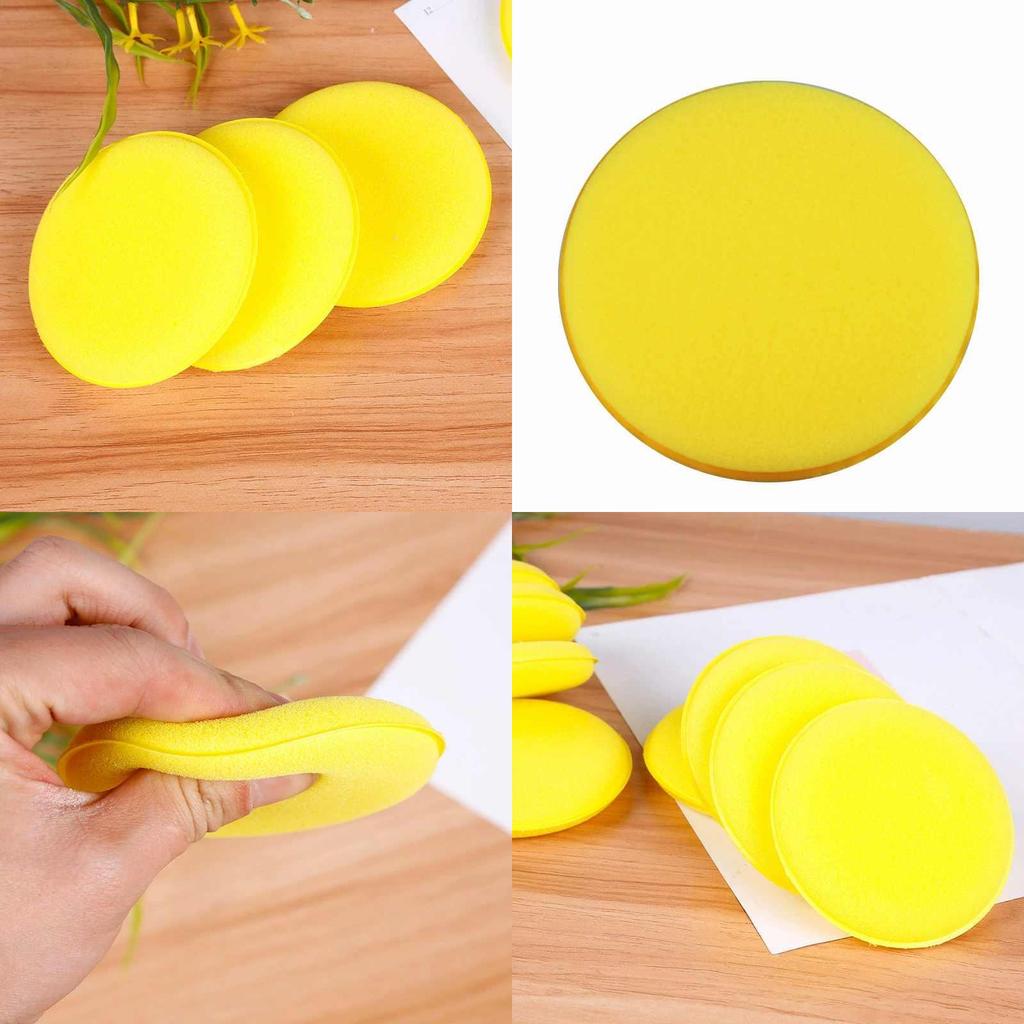 Car Waxing Buffer Sponge Set With Polishing Foam For Auto Detailing Enthusiasts