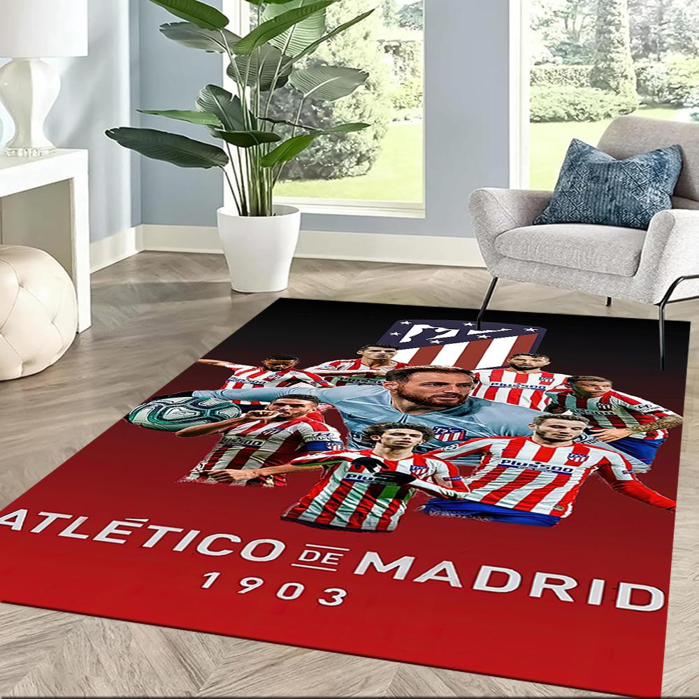 Atletico Madrid Floor Rug Office Rug Suitable For Living Rooms Entryway Outdoor Foyer Antislip Rug Decorate Offices Birthdaychristmas Gift