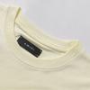 733 Amiri 2025 Summer New Men's and Women's Loose High Quality Cotton Plus Size T-shirt Couple T-Shirt Foam Letter Printing