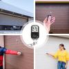 Garage Door Remote Control 433MHz Replacement Transmitter Garage Cloning Door Opener Keychain