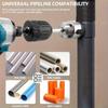 3-piece Set of Heavy-duty Alloy Pipe Thread Processing Tools.