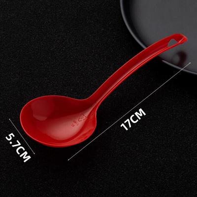 ZISIZ Disposable Plastic Soup Spoons