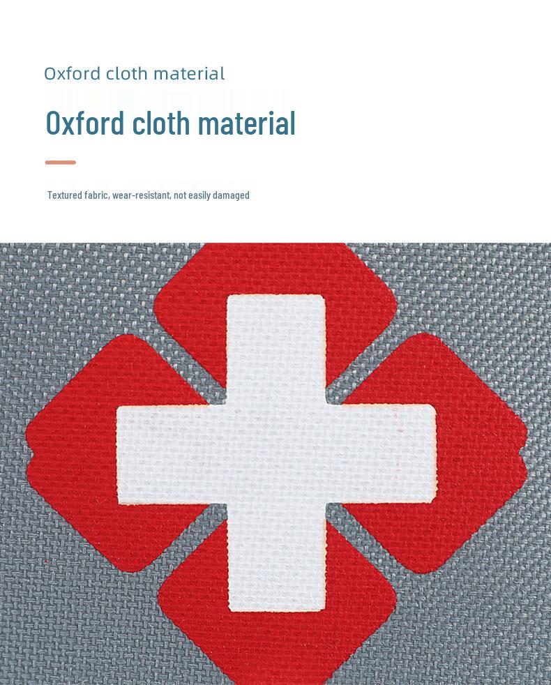 Large Capacity Portable Medicine Storage Bag - Home & Travel Emergency Kit