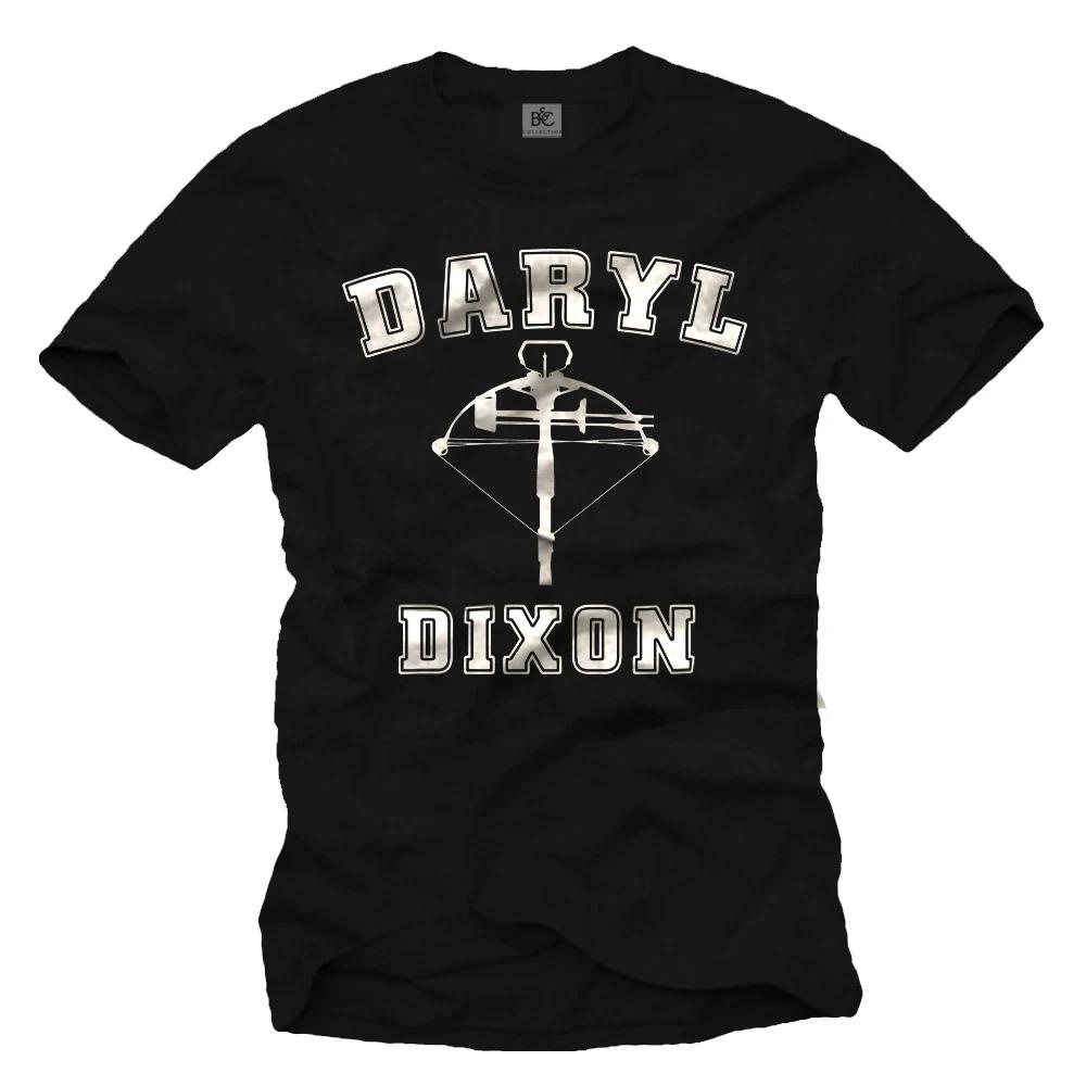WALKING WOMENS T-shirt WITH DARYL DIXON HUNTER - TOP DEAD ZOMBIE GIRLS FAN TEE 4XL