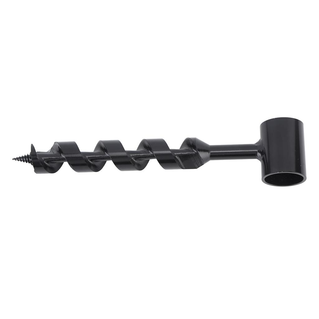 Manueller Erdbohrer aus Schnellarbeitsstahl, einfacher zu bohren, multifunktionaler handgefertigter Holzbohrer für den Außenbereich