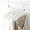9-Hole Clothes Hangers Rack Closet Organizer Space Saving Hanger For Clothes Multi-port Clothes Rack Clothes Drying Rack