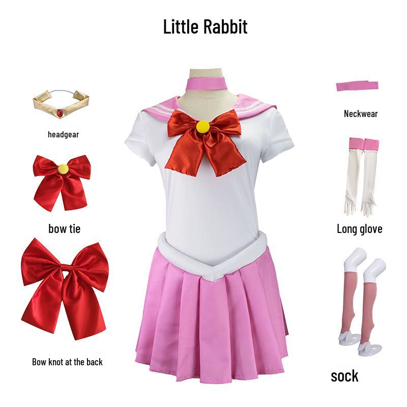 Cosplay kostým Sailor Moon Mizuki Rei pro děti a dospělé - Kompletní sada