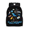 H-Harryes Backpack for Men Women Water Resistant School College Witchcraft Bag Print Bookbags