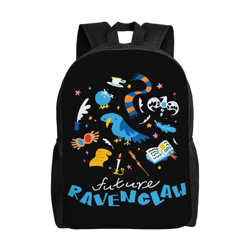 H-Harryes Backpack for Men Women Water Resistant School College Witchcraft Bag Print Bookbags