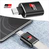 USB 3.0 To TypeC Adapter Mini Converter Phone Charging Cable Charger for Toyota TRD GR E150 E120 Land Cruiser 200 Chr Corolla Yaris Rav4