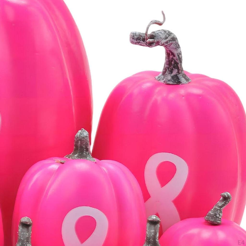 7 Artificial Fall Pumpkins for Decorating, DIY Craft, Faux Foam Fall, Decorating