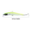 5pcs Minnow Fishing Lures Floating Hard Baits Artificial Baits Wobbler Crankbait Swimbait Fishing Tackle Lure