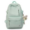 Schoolbag New College Style School Bag Girls Korean Ins High Value Candy Color School Bag Junior High School Student Lightweight Backpack