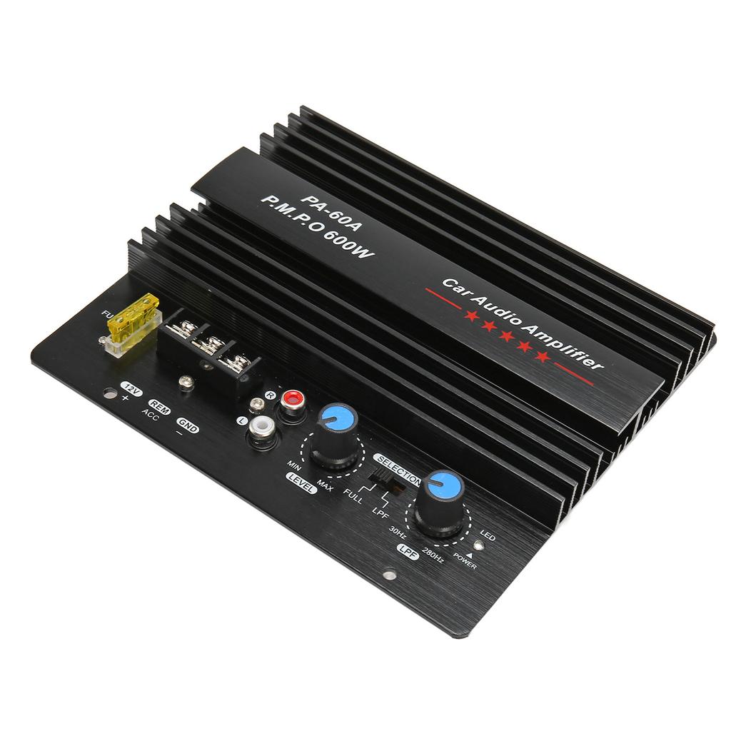 Car Sound Power Amplifier Board 12V 600W High Power Bass Subwoofer Amp Board for Cars