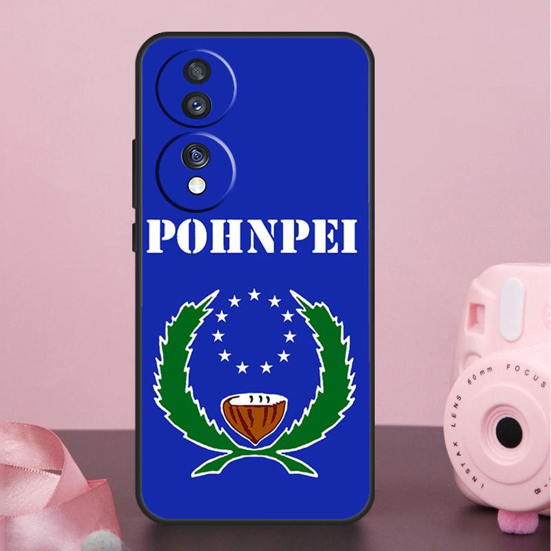 

Pohnpei Ponape Flag Case For Honor Magic 7 5 6 8 Pro X9a X9b X9c X9d X8b X8c Win RT 50 70 90 200 400 Lite Cover Honor 200 Lite