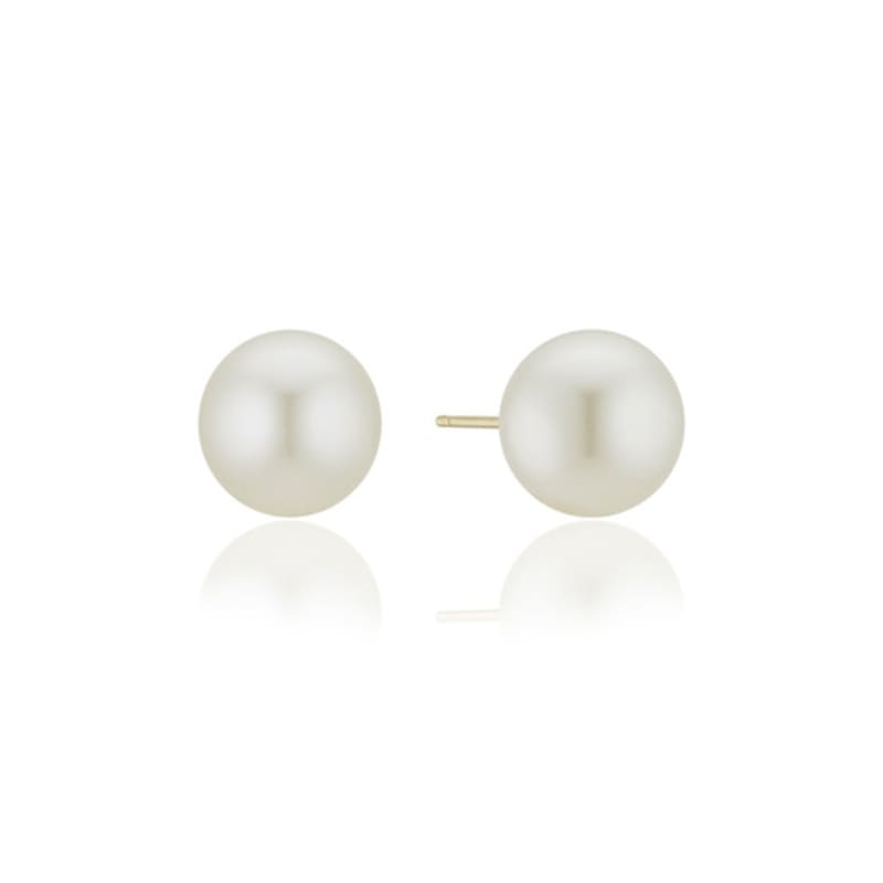 NORMALLEE [14K] Essential Pearl Earrings (10mm)