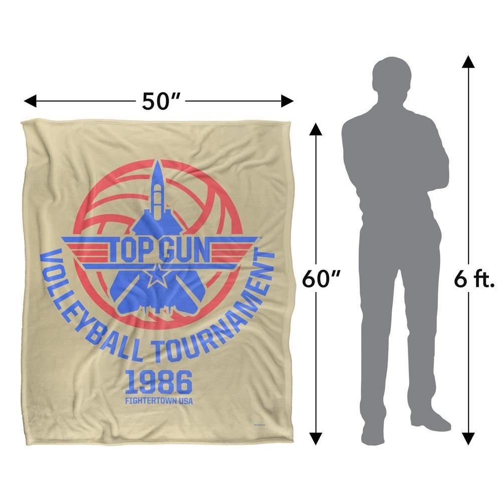 Top Gun Volleyball Tournament 1986 Blanket