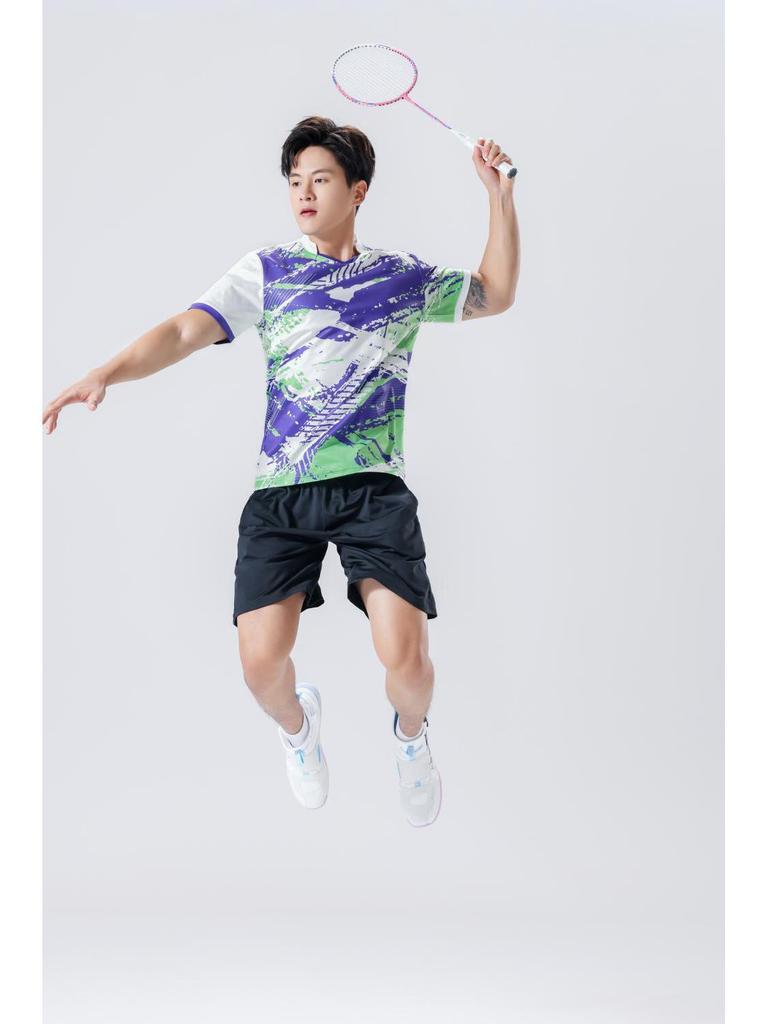 Quick-Dry Breathable Sports Suit: Men's Badminton, Women's Volleyball, Kids' Table Tennis Jersey
