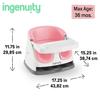 Ingenuity Baby Base Peony Pink (16726)