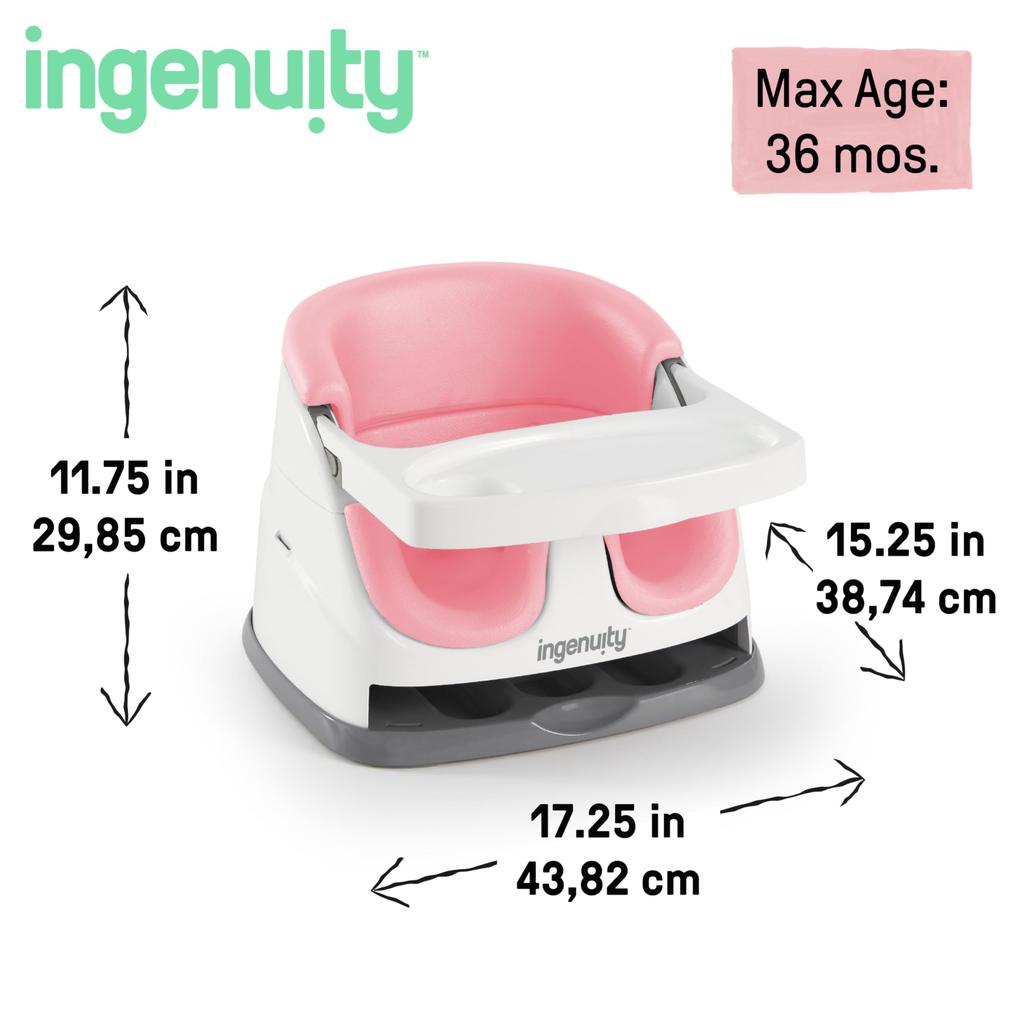 Ingenuity Baby Base Peony Pink (16726)