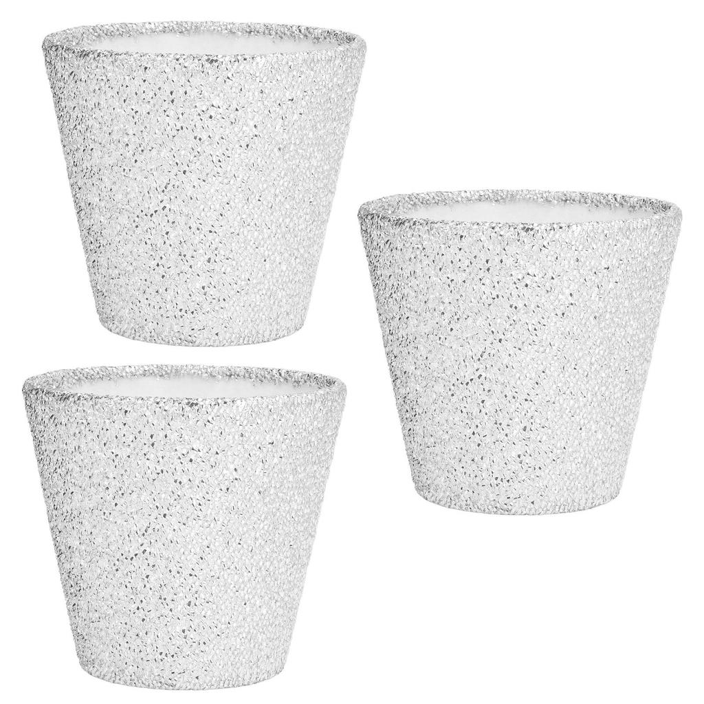 3Pcs Small Lamp Shades E14 Bright Surface Thin Lightweight High Transmittance Safe Design Table