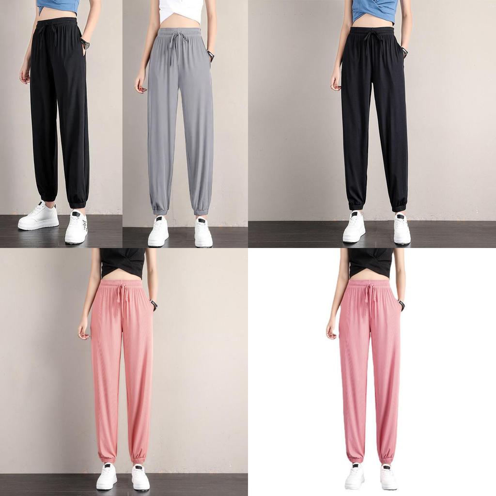 Womens Casual Pants With Pockets For Summer Comfortable Lounge Wear
