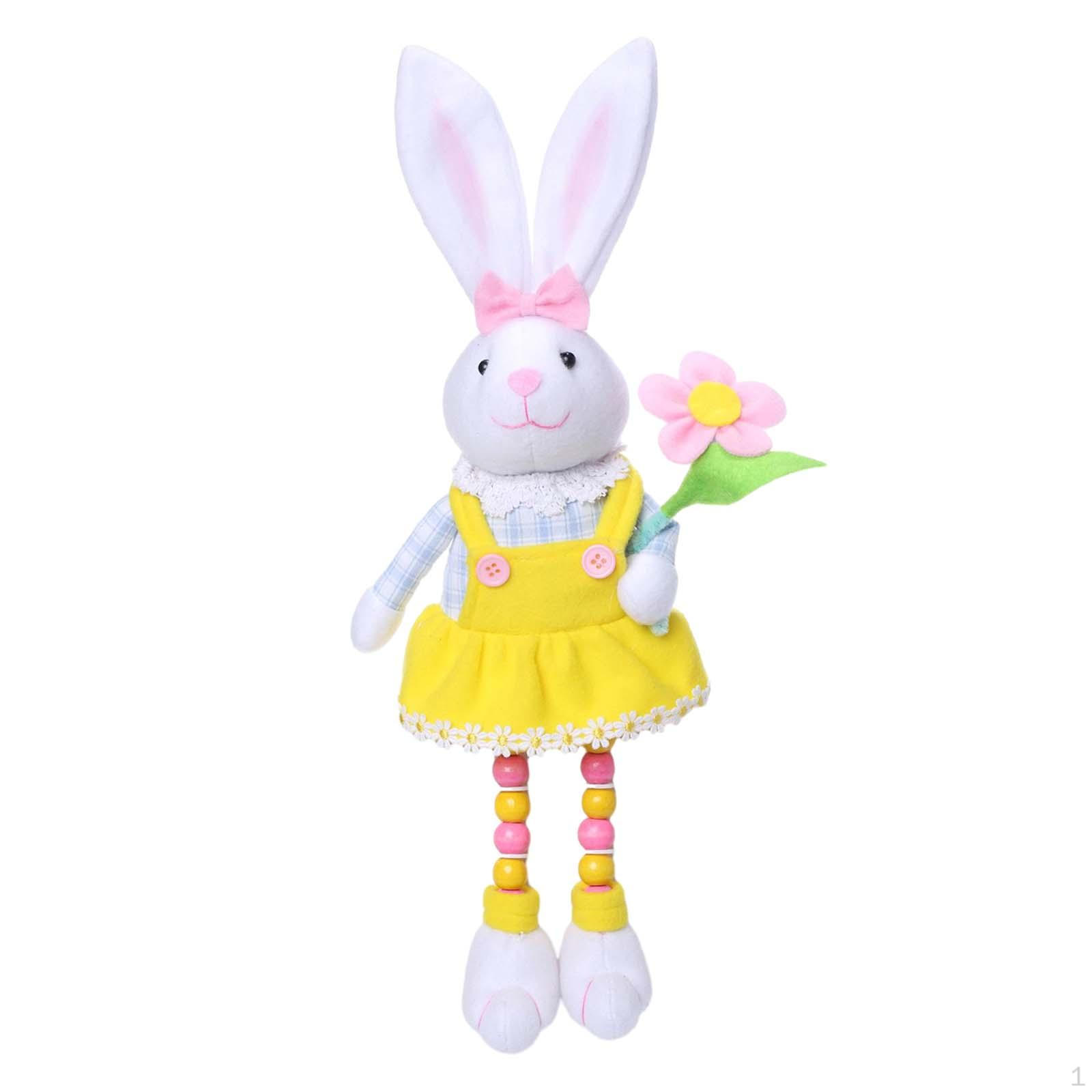 

Симпатичная фигурка пасхального кролика для домашнего декора Style B