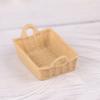 1 :6 /1: 12 Dollhouse Miniature Storage Basket Model Toy DollHouse Decoration