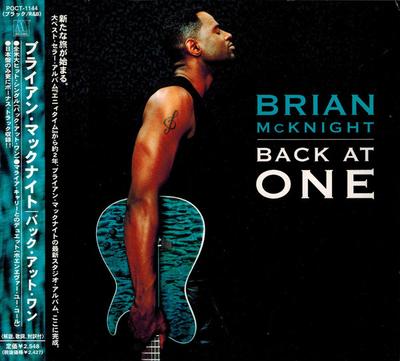 CD BRIAN MCKNIGHT  Back At One POCT1144 Motown 1999 Japan SoulFunk Used