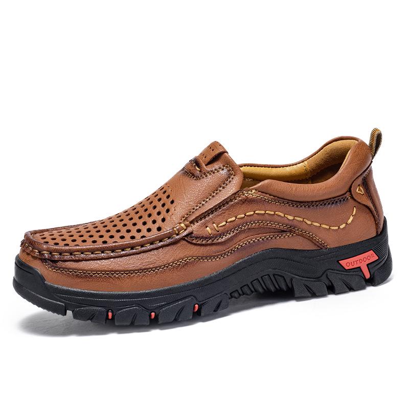 2026 New Plus Size Men s Casual Outdoor Korean Style Summer Breathable Shoes 42