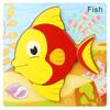 Wooden Baby 3d Puzzles For Kids Child Montessori Toys Dinosaur Animal Wooden Puzzle Game Educational Toys For Children P407