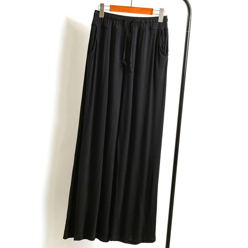 Womens Waist High Casual Wide Leg Pants Elastic Long Pants Pants Casual