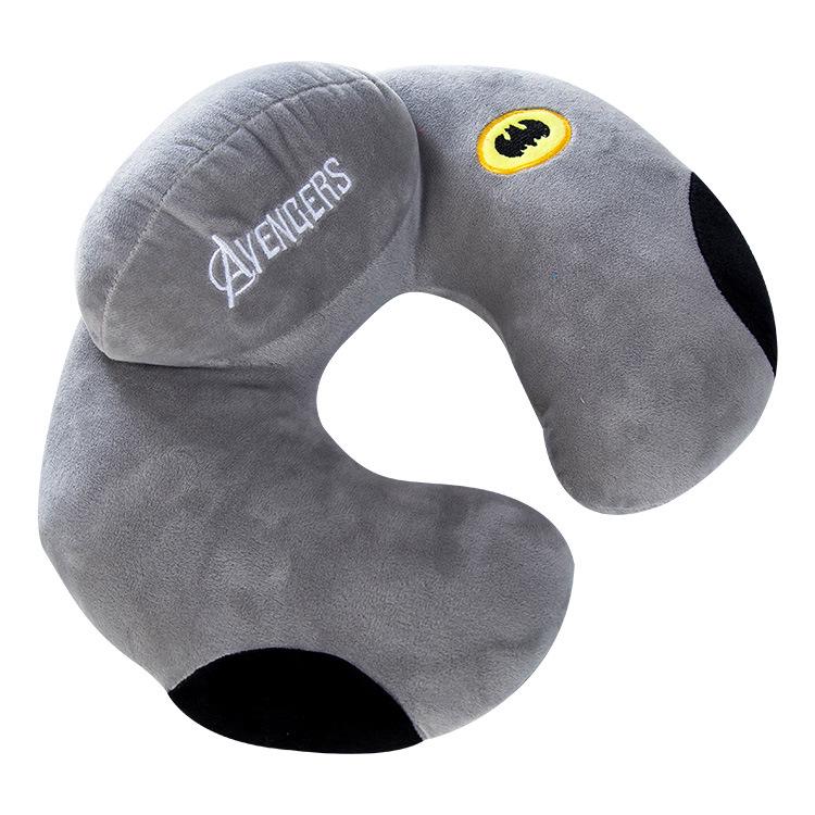 

Мультяшна U-подібна подушка для шиї: Шийний підтримувач для сну, офісу, подорожей або водіння.