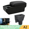 For Kia Picanto Armrest Box For Kia Picanto 3X-Line Car Armrest Auto Storage Box Cup Holder Dedicated Retrofit Car Accessories