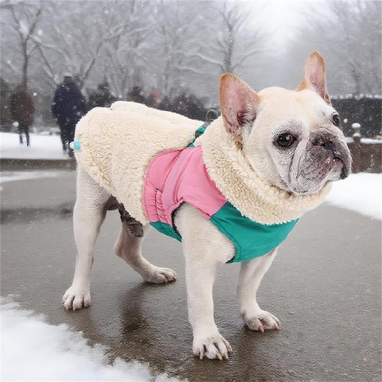 Furry Winter Vest for Dog Apparel Thick Fleece Coat for Puppy Cats Small Dogs Holiday Party Streetwear Outfits