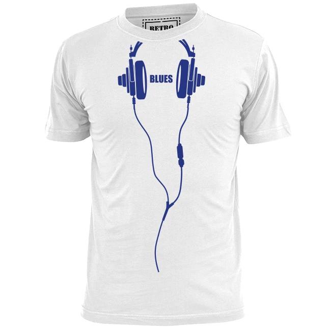 Mens Blues Headphones T shirt Howlin Wolf Muddy Johnson L