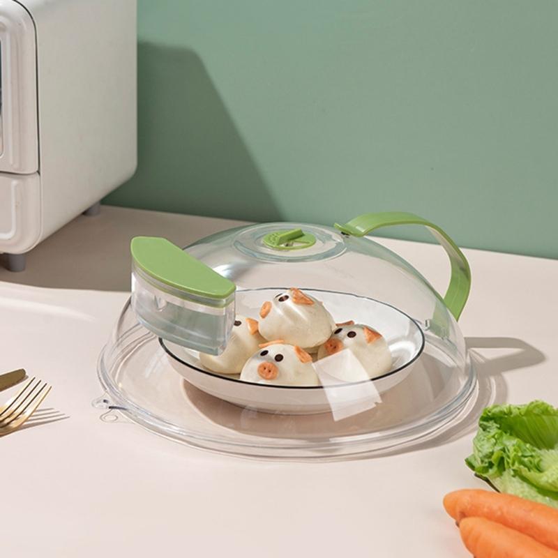 Duidelijke Magnetron Spatdeksel Voedselbeschermer Deksel Verstelbaar Stoomventilatieroosters Deksel Magnetronoven Schalen Voedseldeksel