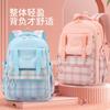 Stylish And Durable 2024 Girls School Backpack For Grades 2 To 6 With Cute Checkered Pattern