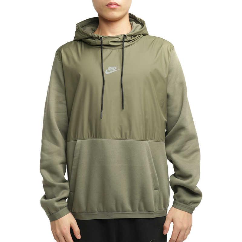 Nike Sweatshirts Men s Twilight Yellow Hooded Moderate Regular CU4102-380 XXL