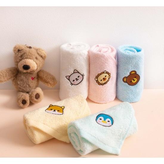 Bamboo Fiber Character Hanging Towel Set 5pcs