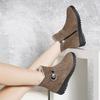 Snow Boots Women's Platform Cotton Shoes Women's New Thick Velvet Matte Short Boots Slippery Warm Versatile Cotton Boots Batch