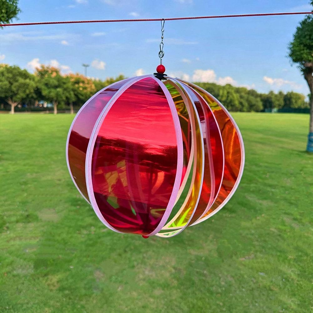 Plastic Color-changing Film Wind Spinners Multistyles Striped Tie Dye Pinwheels New Wind Spinner 10