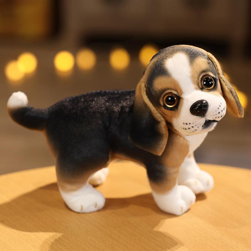 Simulated Pug Husky Dog Doll Plush Toy Puppy Akita Dog Doll Girl Boy Ragdoll
