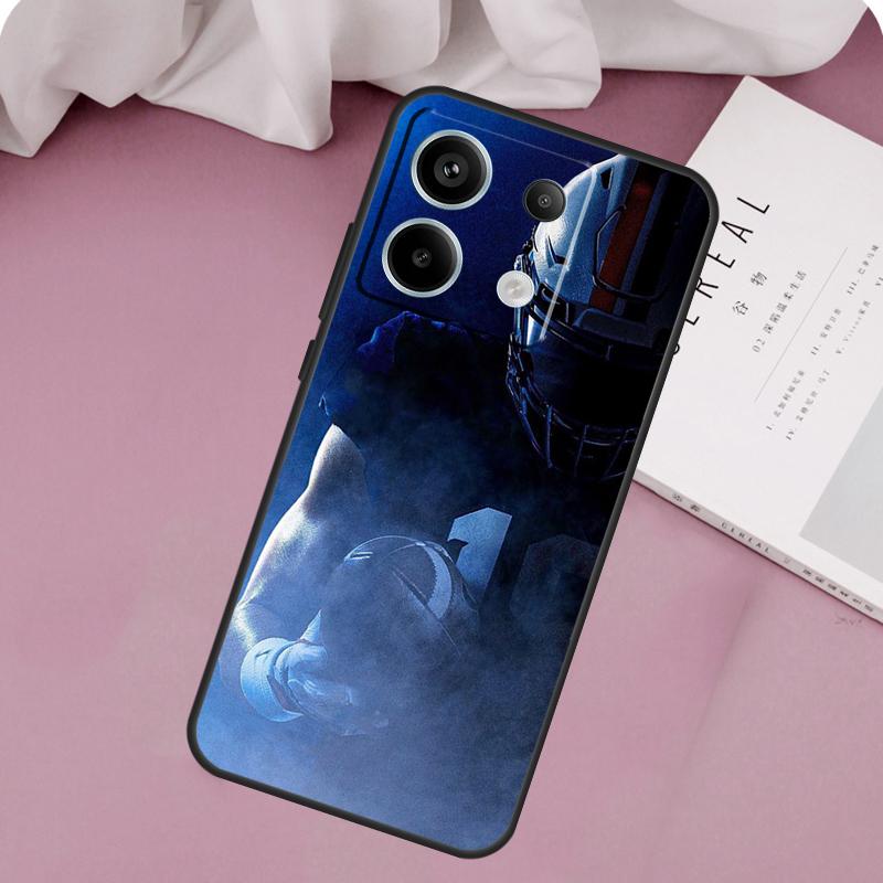 American Football Case For Xiaomi Redmi Note 14 13 12 11 10 9 15 Pro Plus Redmi 15 14C 10C 12C 13C 15C Cover