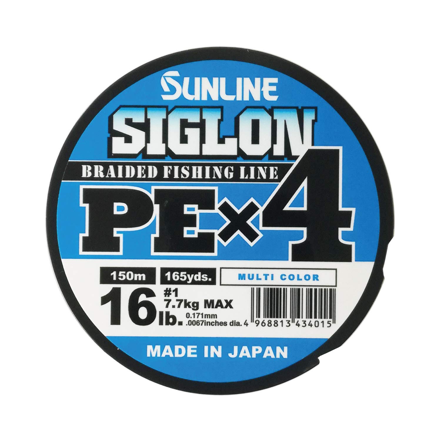 SUNLINE Siglon PEx4 Line 150m 5 Colors 16LB J #1
