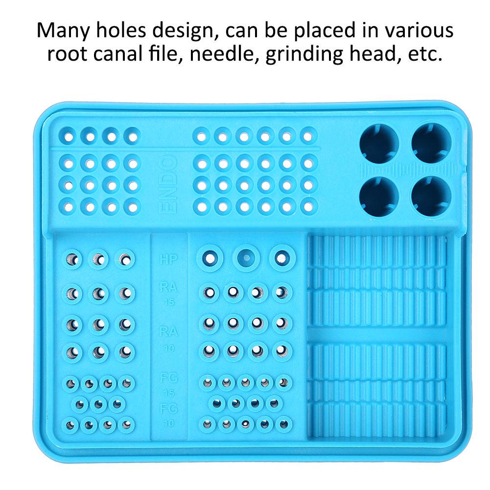 Orale Zahn Desinfektionsbox Autoklavierbar Endodontischer Bohrer Organizer Wurzelkanalfeilen Halter